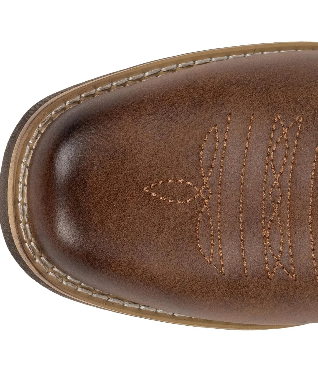 J's.o.l.e Women's Western Cowboy Boots Embroidered- US 11, Brown image indicator(7)