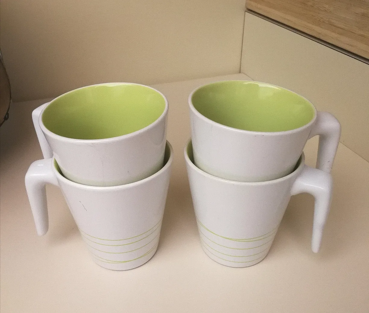 🍵Set of 4 Ikea mugs image indicator(3)