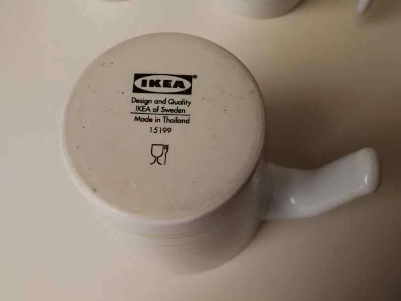 🍵Set of 4 Ikea mugs image indicator(6)