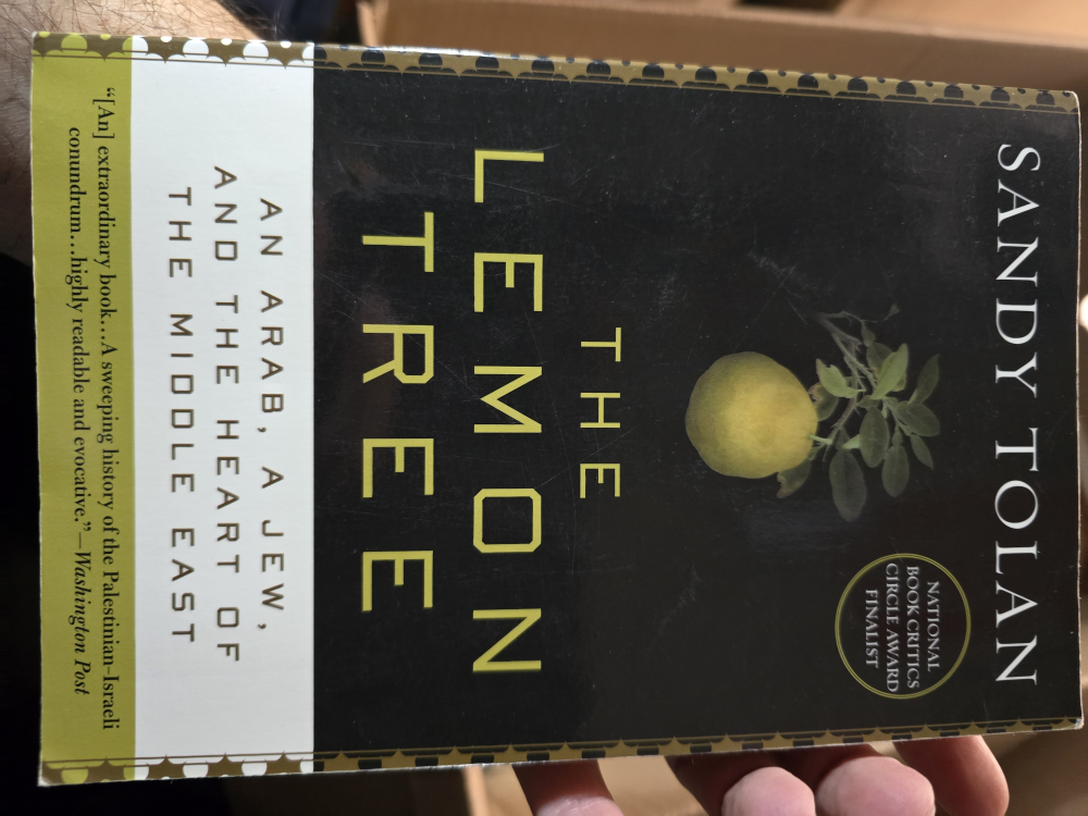 The Lemon Tree by Sandy Tolan - Paperback Book
