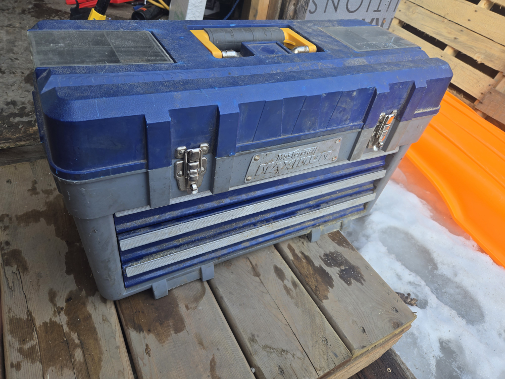 Mastercraft Tool Box with Sockets