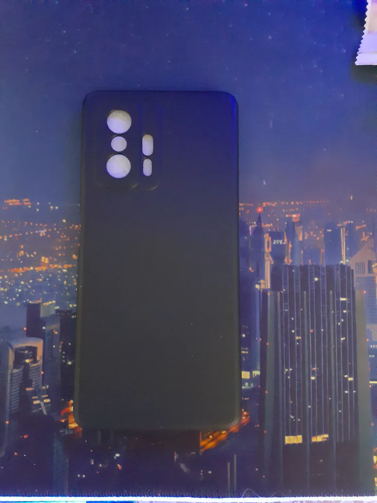 Black Phone Case for Xiaomi 11T/11T Pro image indicator(2)