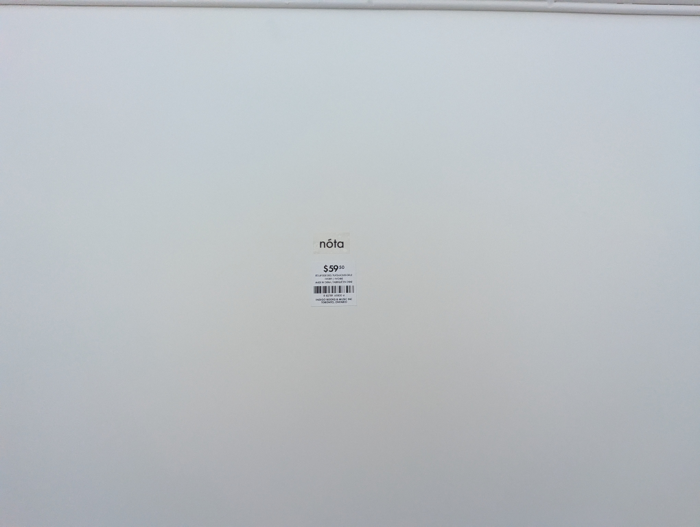 Nöta White Metal Tray Table - photo 3