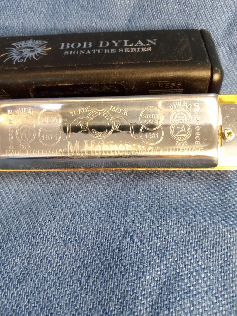 Bob Dylan Signature Series Harmonica by Hohner image indicator(3)