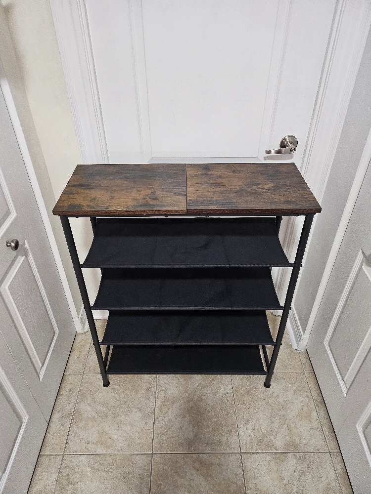 HOOBRO Shoe rack 5 Tier Shoe Storage Organizer Shelf - photo 2