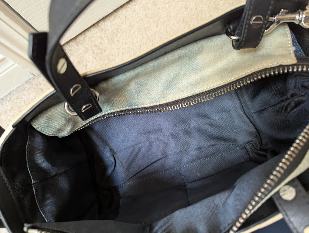 Diesel Light Blue Denim Handbag image indicator(3)