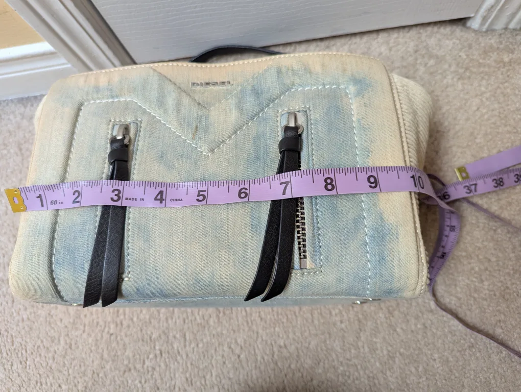 Diesel Light Blue Denim Handbag image indicator(5)