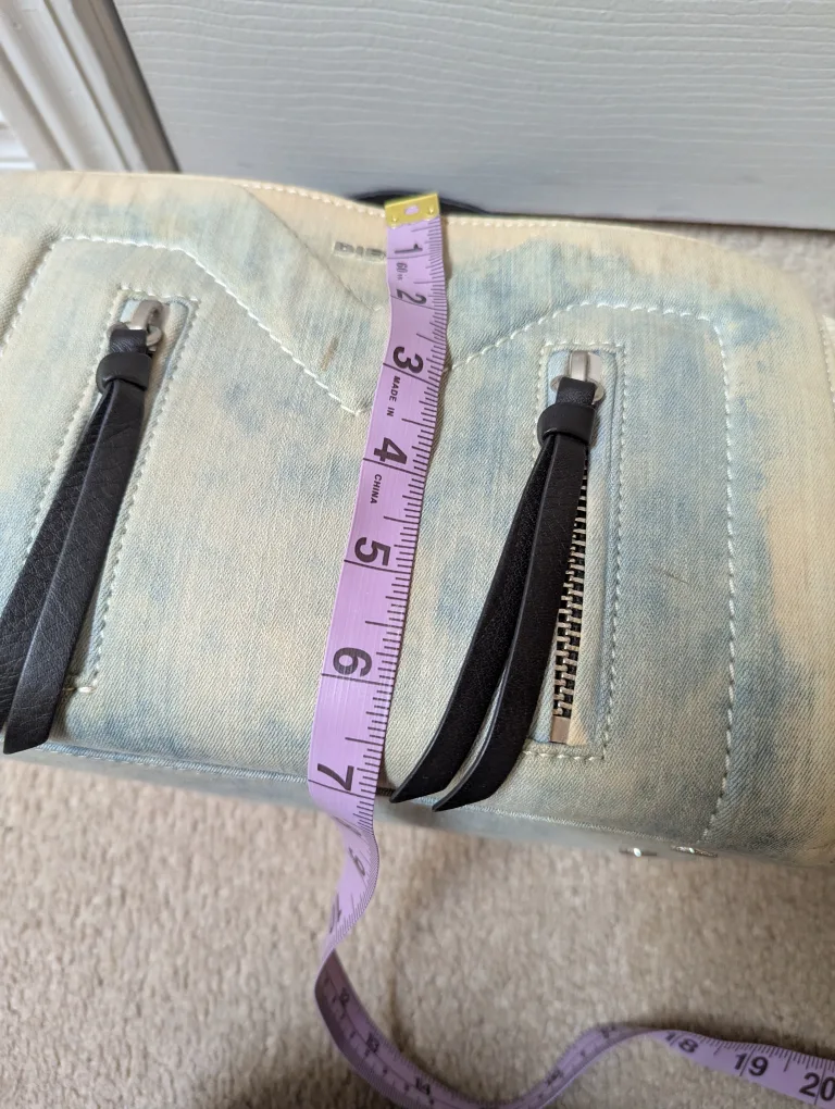 Diesel Light Blue Denim Handbag image indicator(6)