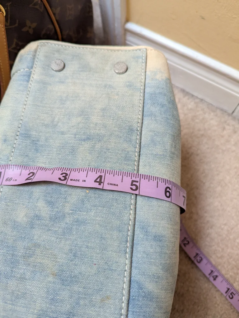 Diesel Light Blue Denim Handbag image indicator(7)