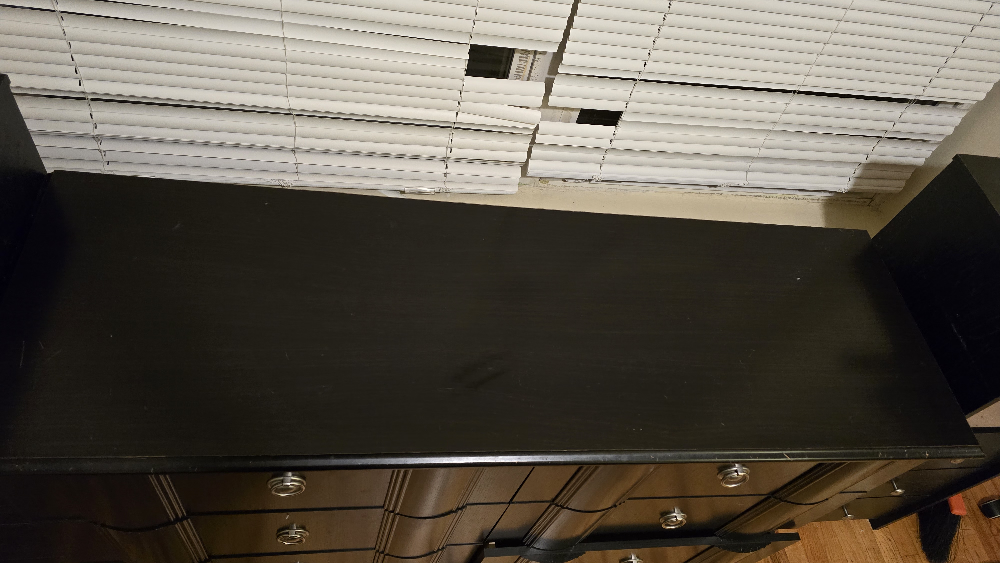 Black 6-Drawer Dresser - photo 3