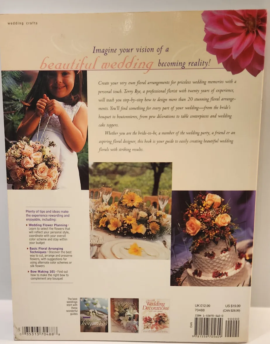 Creative Wedding Florals You Can Make Book by Terry Rye image indicator(2)