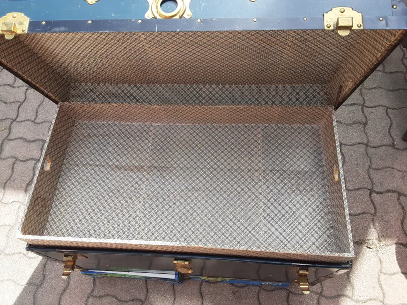 Antique Storage Trunk | Monarch Luggage image indicator(7)