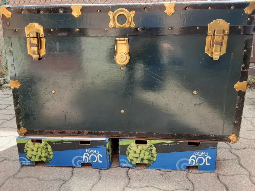 Antique Storage Trunk | Monarch Luggage image indicator(8)