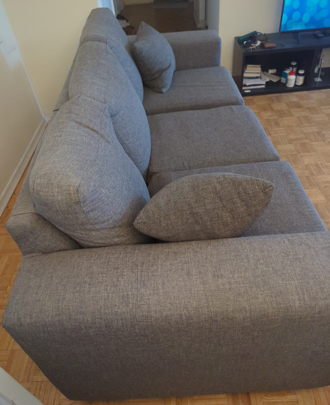 Grey Sectional Sofa - photo 3