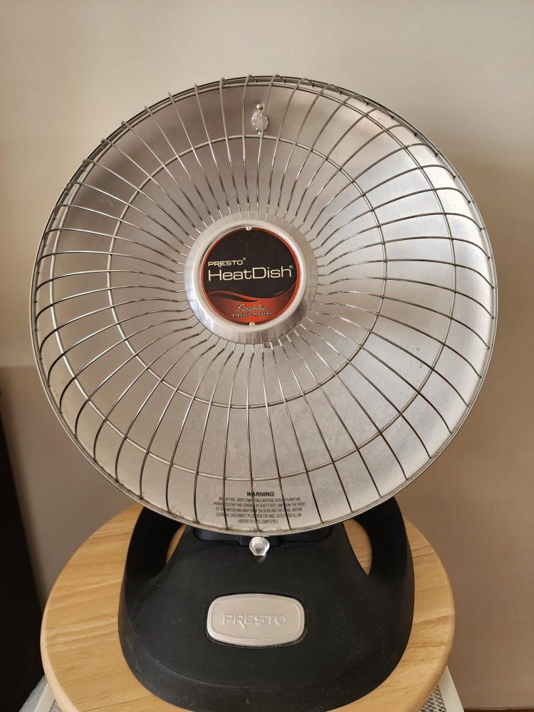 Presto HeatDish Plus Tilt Parabolic Heater - photo 3
