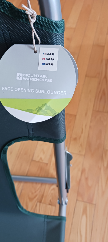Mountain Warehouse Face Opening Sunlounger - photo 3