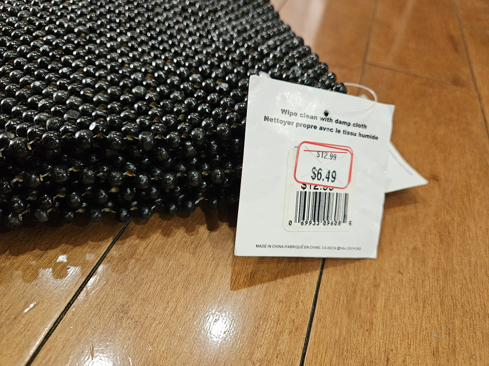 Beaded Rectangular Placemats Set of 6 - photo 3
