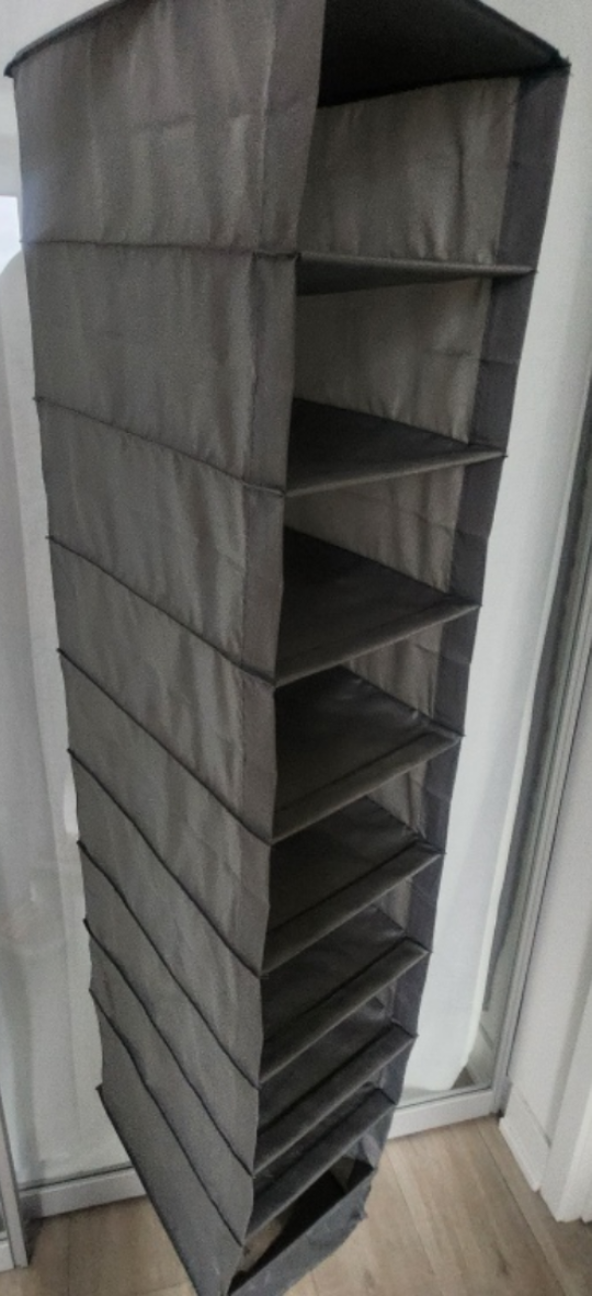 Hanging 8-Shelf Fabric Organiser - photo 2