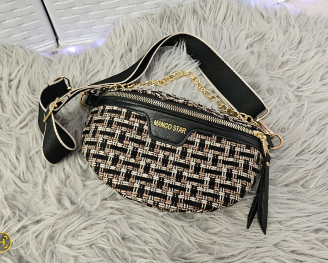 NEW Cross Body Bag - Knit Pattern