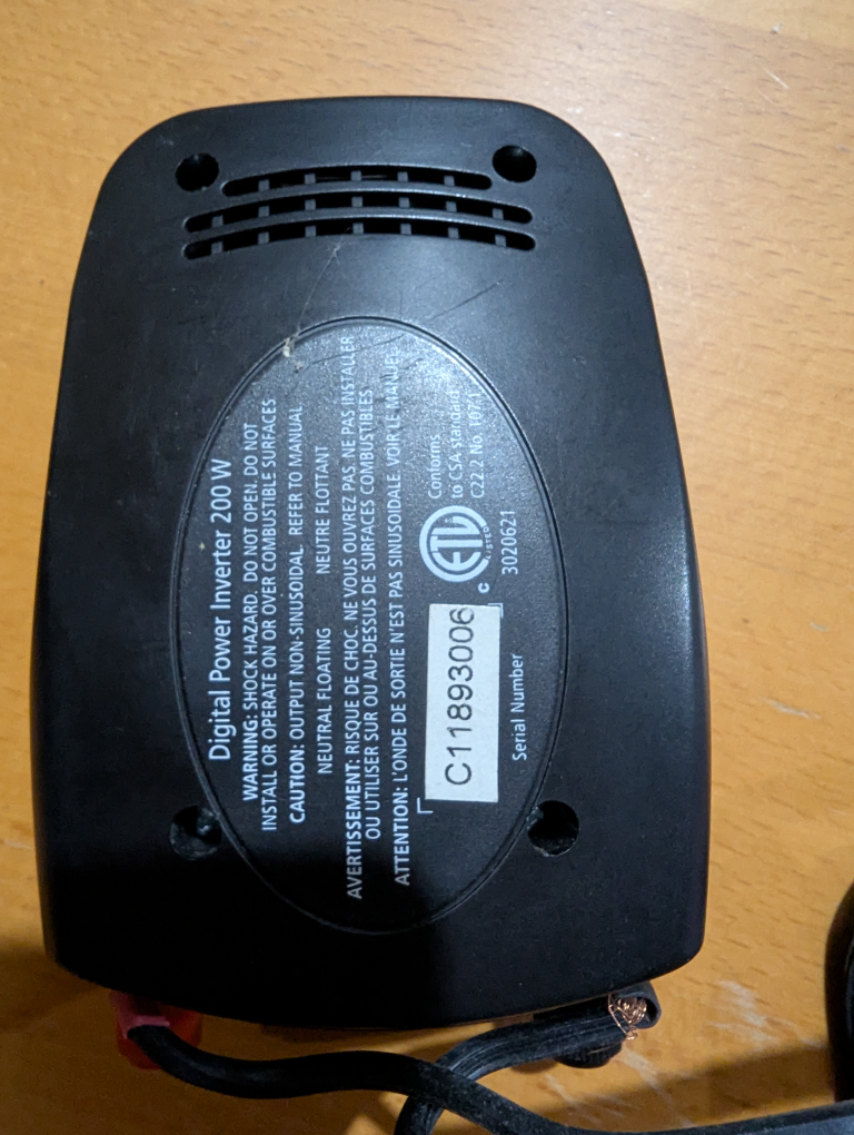 200W Power Inverter - photo 2