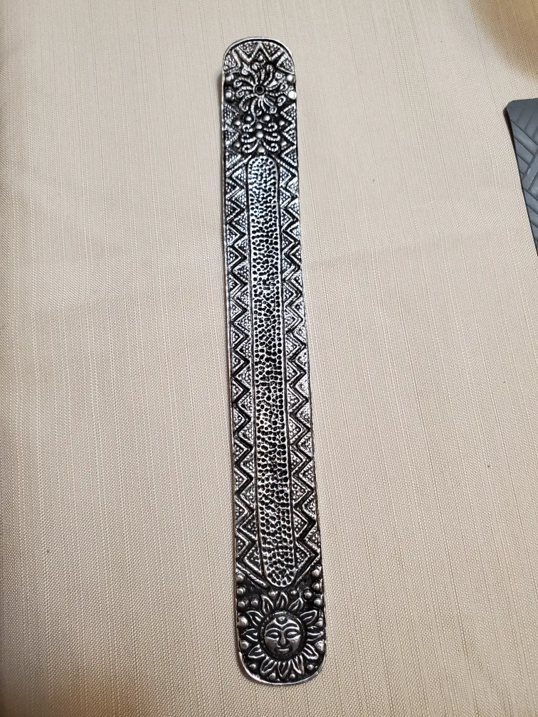 🧡 Ornate Metal Incense Burner image indicator(2)