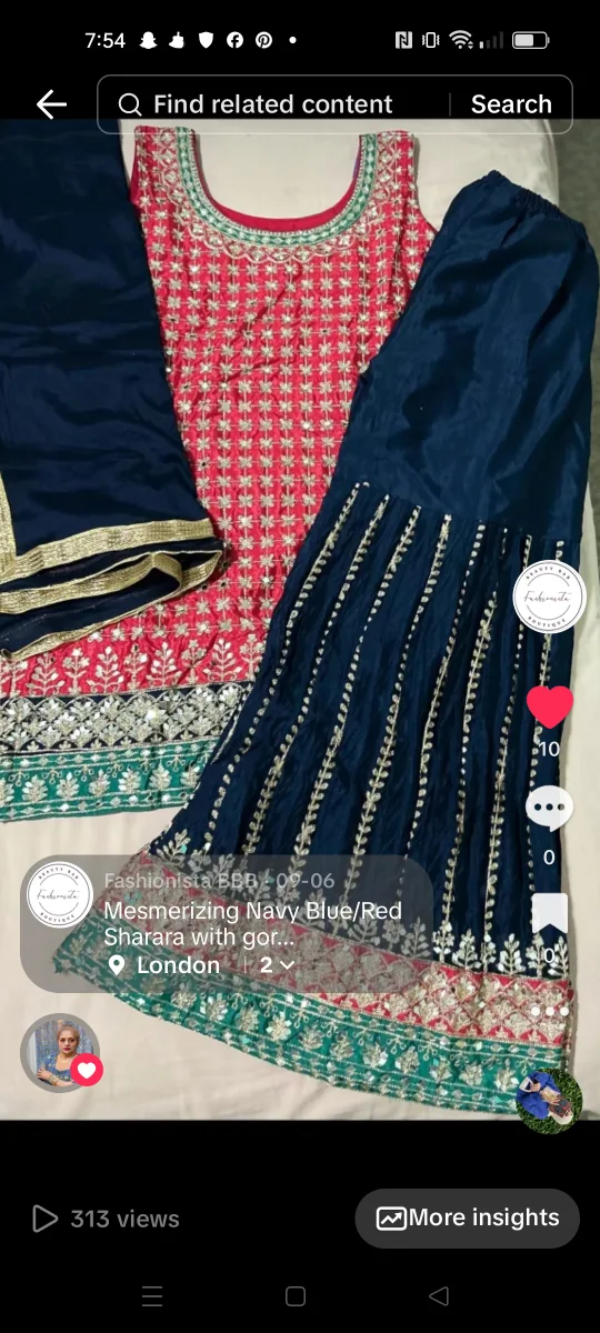 Gorgeous Pakistani Shalwar Kameez Suit Sets & Juttis image indicator(4)