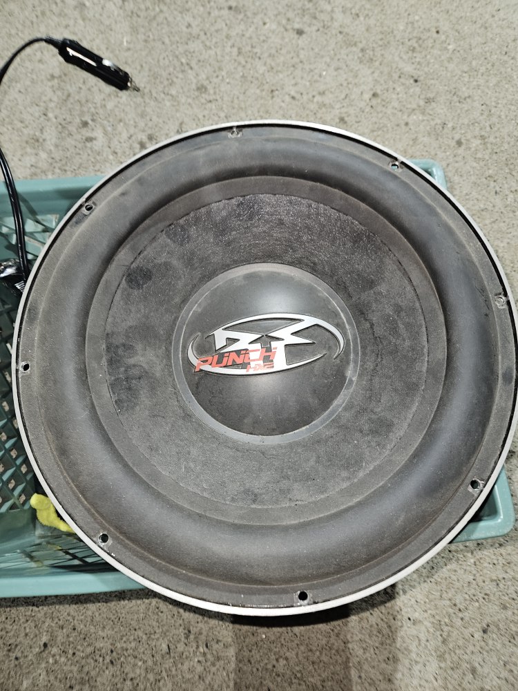 15" Rockford Fosgate Punch Subwoofer