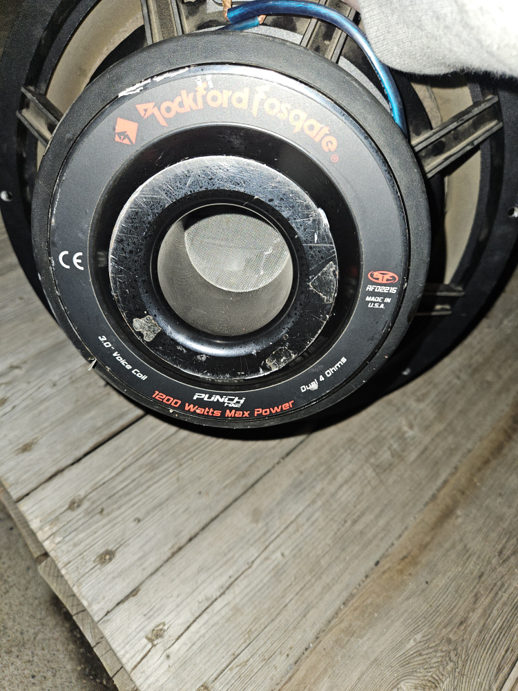15" Rockford Fosgate Punch Subwoofer - photo 3