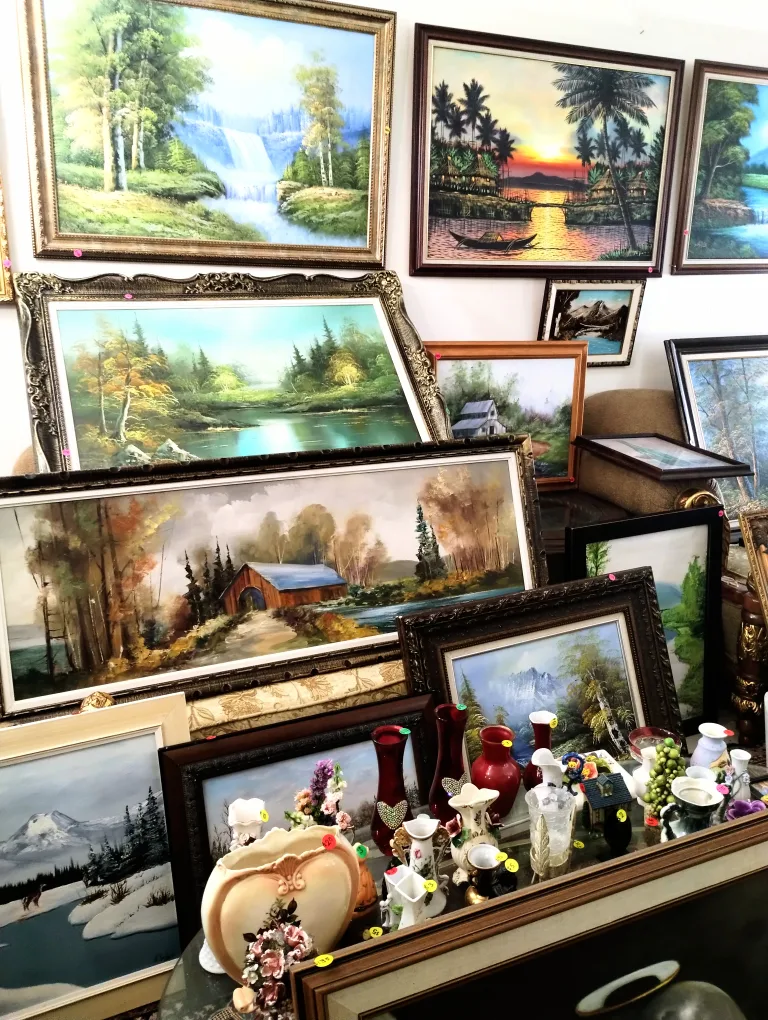 Large Collection of Oil Paintings image indicator(7)