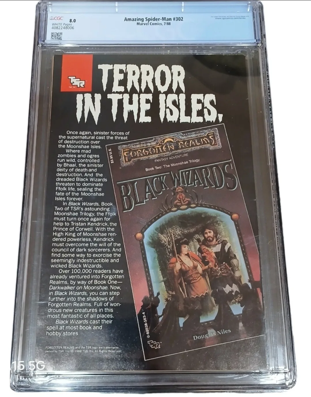 CGC Graded 8.0 Amazing Spider-Man #302 Marvel Comics image indicator(2)