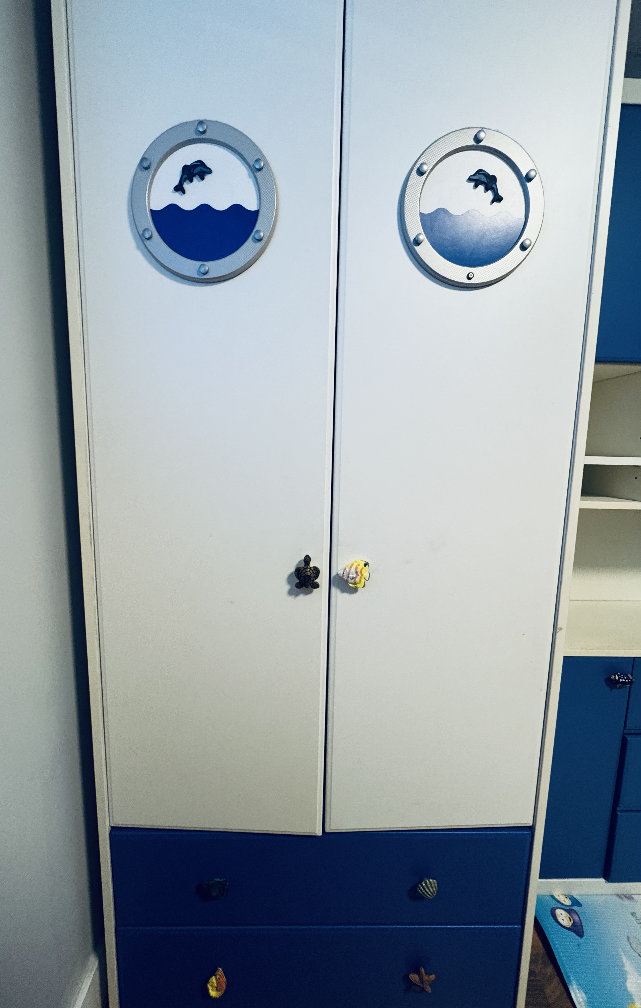 kids wardrobe and bookshelf for free