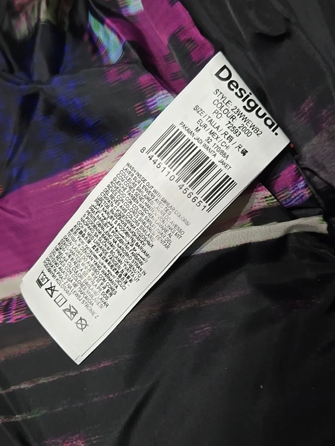 Desigual Mickey Mouse 100th Anniversary Puffer Jacket - Size M image indicator(6)