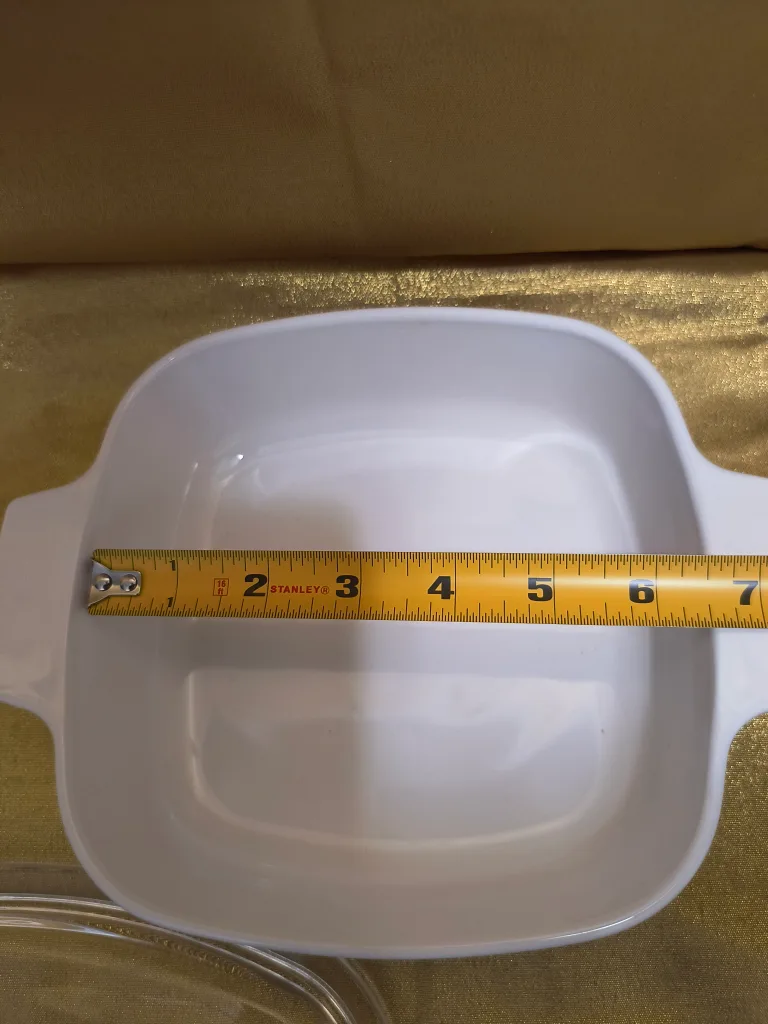 Vintage Pyrex Blue Cornflower Casserole Dish with Lid image indicator(2)