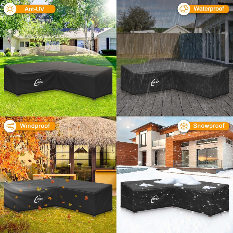 Outdoor Patio Furniture Cover for Sectional Sofa BNIB - photo 4
