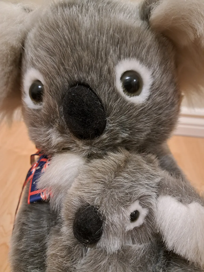 14" Koala Mom and Baby Plush Set image indicator(9)