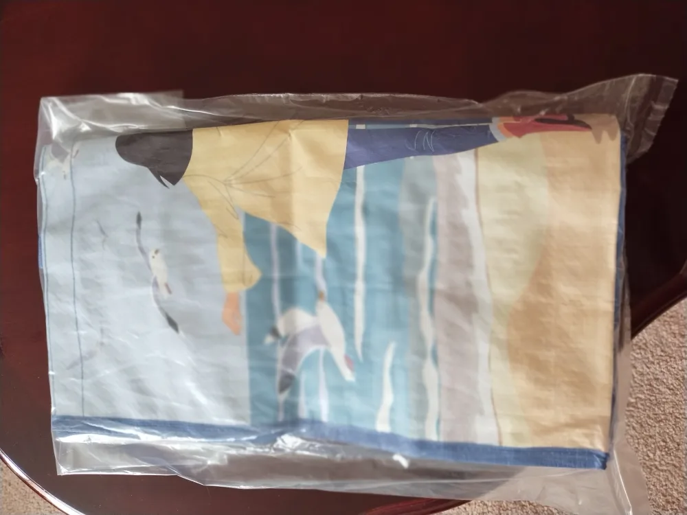 Reusable Beach/Shopping Tote Bag - Beach Scene image indicator(6)