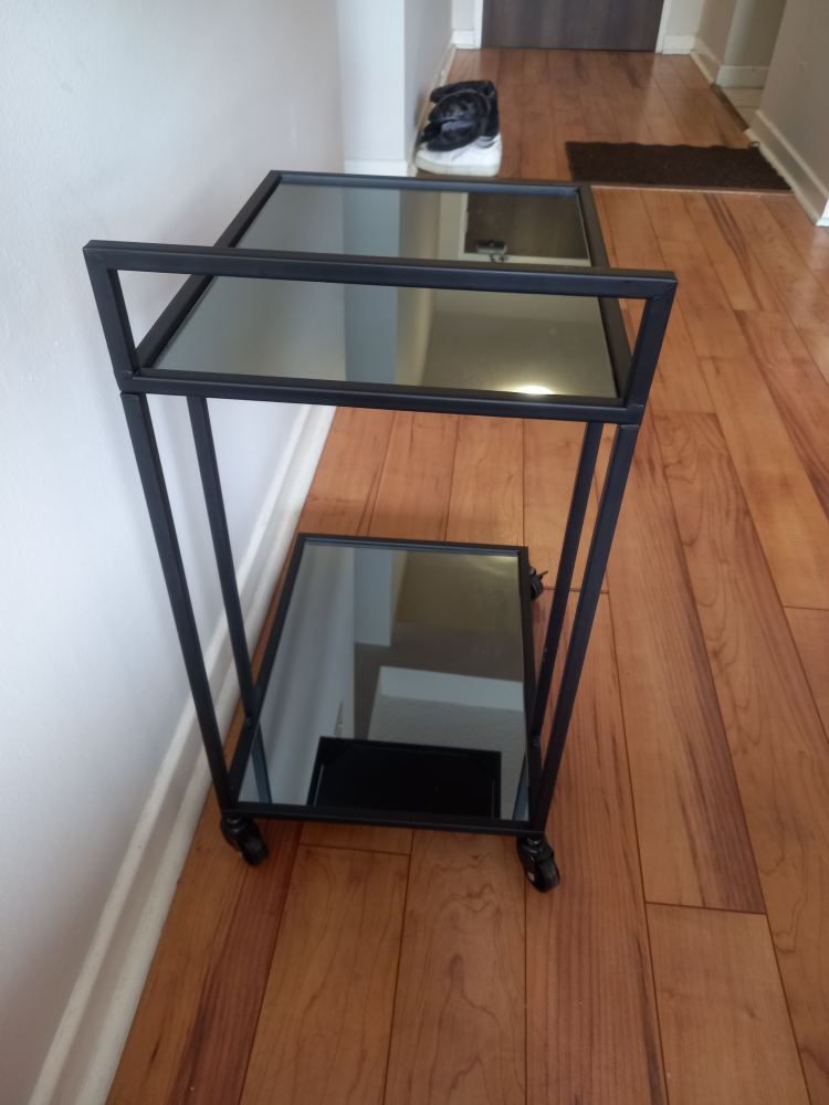 Side Table or use as Bar Cart - photo 3