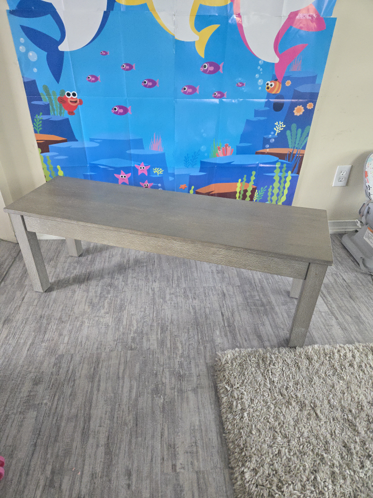 Extendable Farmhouse Dining Table with Storage Bench - photo 4