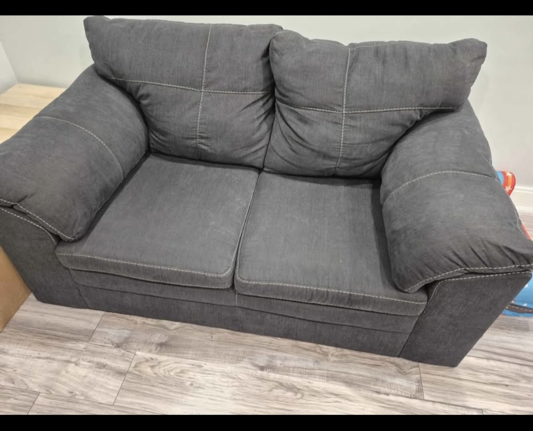 Dark Grey Loveseat - photo 2