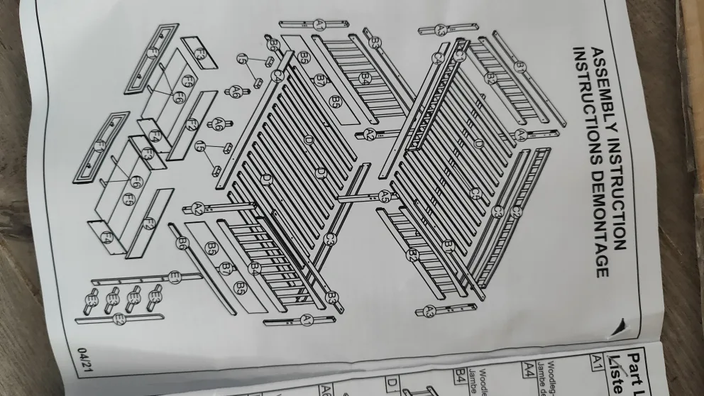 Grey Twin over Full Bunk Bed with Drawers - Unassembled image indicator(3)