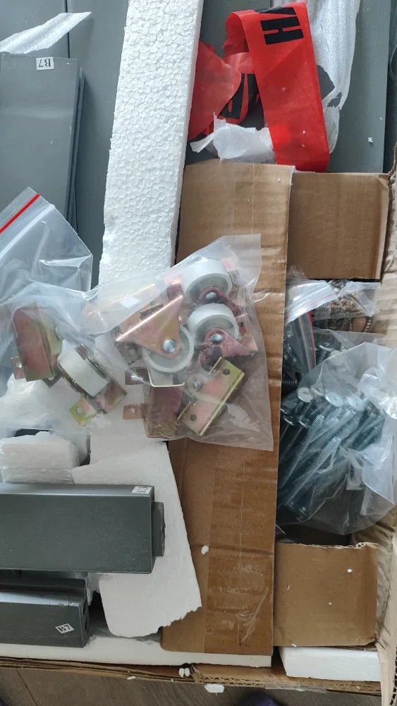 Grey Twin over Full Bunk Bed with Drawers - Unassembled image indicator(6)