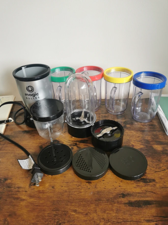 Magic Bullet Blender Cups, Blades, and Lids