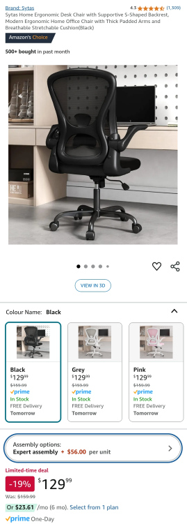 Office Chair - Grey - photo 4