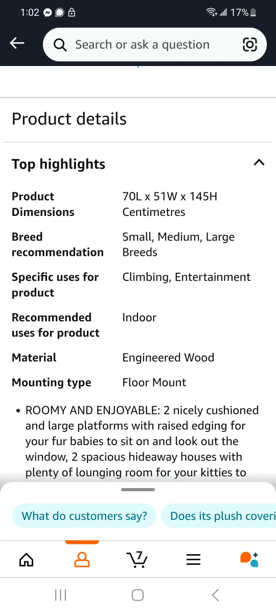 Cat Tree Condo image indicator(5)