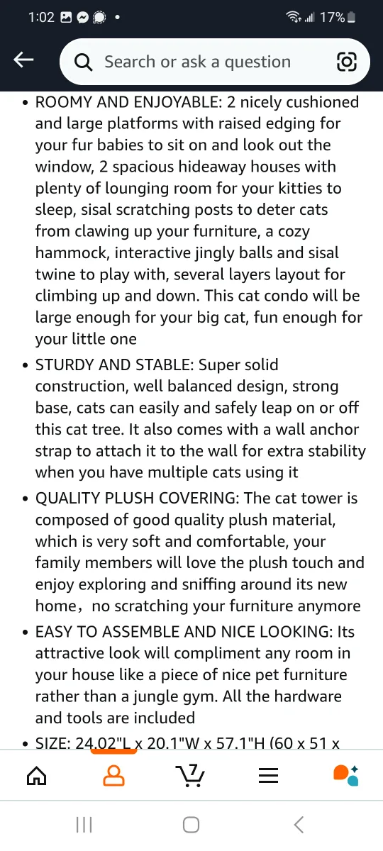 Cat Tree Condo image indicator(6)