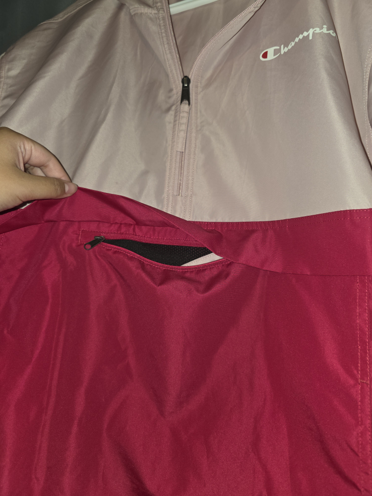 Champion Two-Tone Pink Windbreaker - photo 3