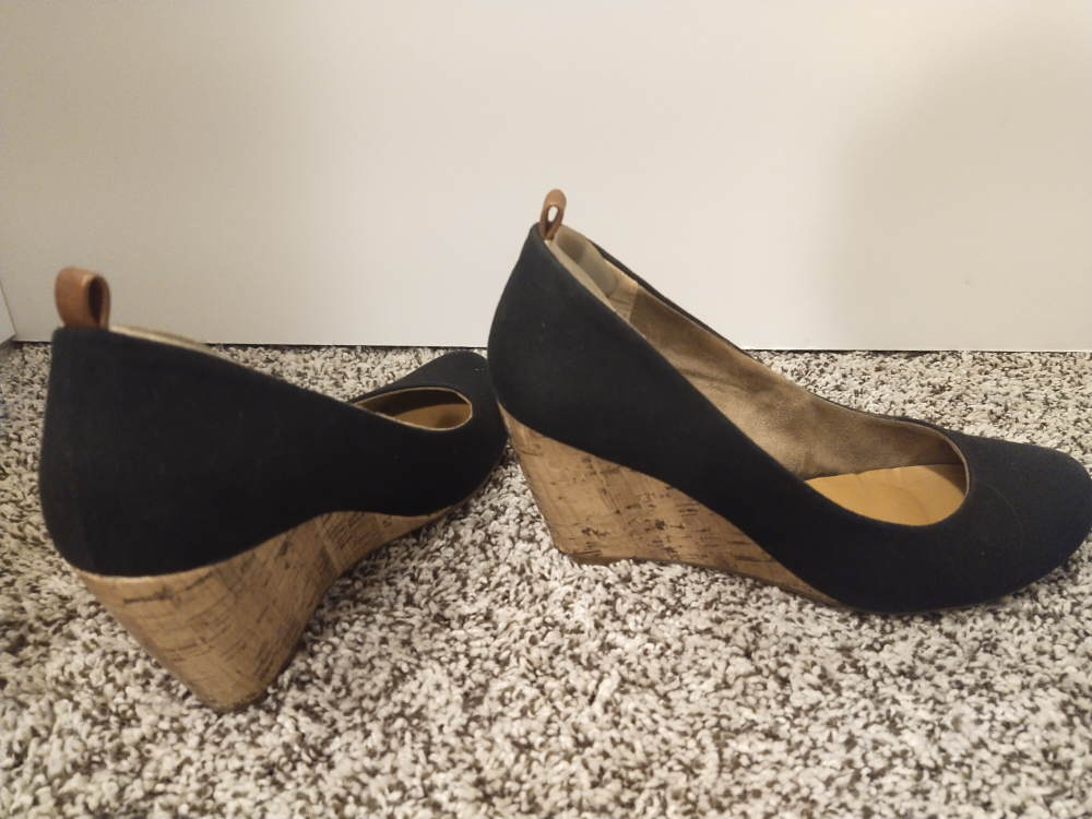 Gallant Spring Black Wedge Heels - photo 3