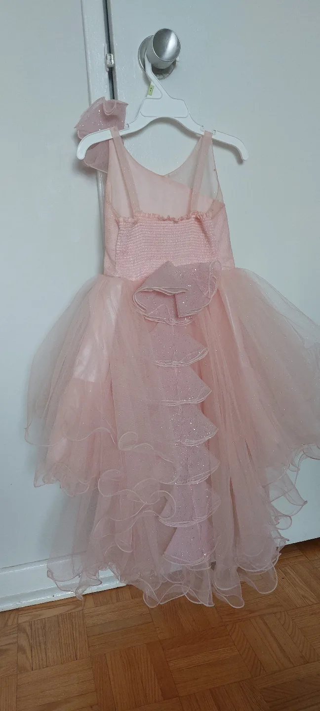 Adorable Pitch colored Girl Dress image indicator(2)