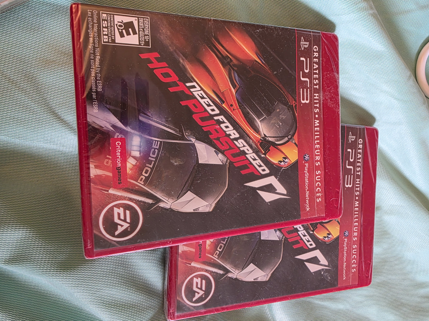 Need for Speed Hot Pursuit PS3 Greatest Hits (2 copies)