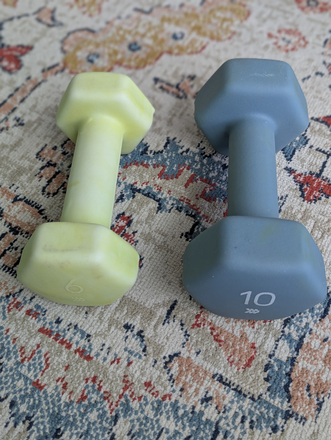 Neoprene Dumbbells - 6lb and 10lb - photo 3